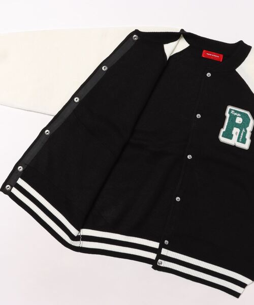 repipi armario（レピピ アルマリオ）の「ワッペンニットスタジャン（その他トップス・キッズ・ブラウン/ブラック/ブルー・SMALL/MEDIUM/LARGE）」の20枚目の写真