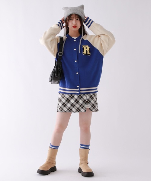 repipi armario（レピピ アルマリオ）の「ワッペンニットスタジャン（その他トップス・キッズ・ブラウン/ブラック/ブルー・SMALL/MEDIUM/LARGE）」の17枚目の写真