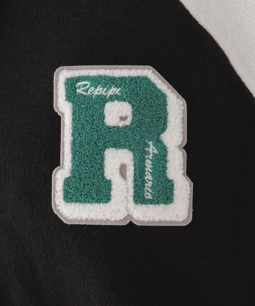repipi armario（レピピ アルマリオ）の「ワッペンニットスタジャン（その他トップス・キッズ・ブラウン/ブラック/ブルー・SMALL/MEDIUM/LARGE）」の11枚目の写真