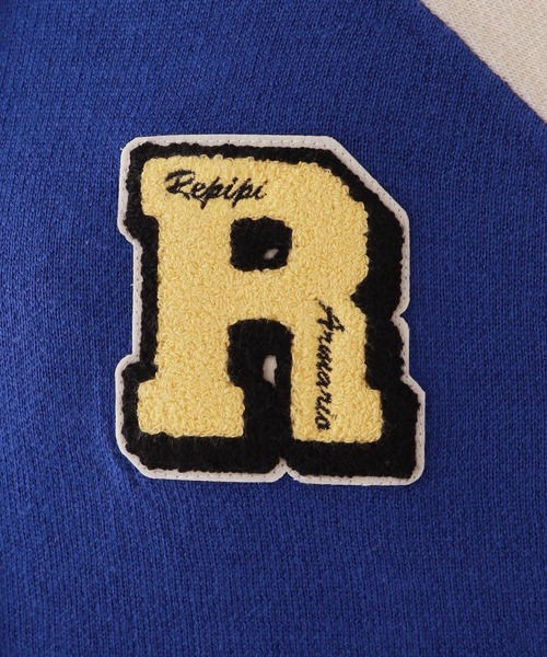 repipi armario（レピピ アルマリオ）の「ワッペンニットスタジャン（その他トップス・キッズ・ブラウン/ブラック/ブルー・SMALL/MEDIUM/LARGE）」の13枚目の写真