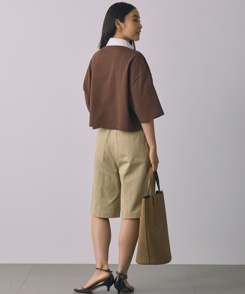 BABYLONE（バビロン）の「ラガーショートプルオーバー（Tシャツ