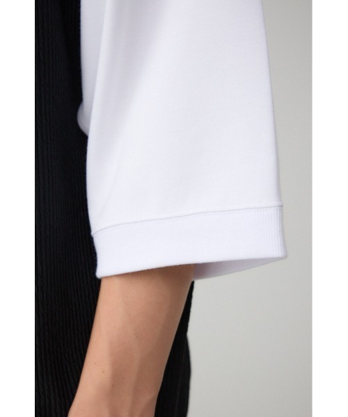 AZUL by moussy(アズールバイマウジー)の「スウィッチングジャージートップス(Tシャツ/カットソー・メンズ・ブラック/ブラック系その他/ホワイト系その他・FREE)」の14枚目の写真