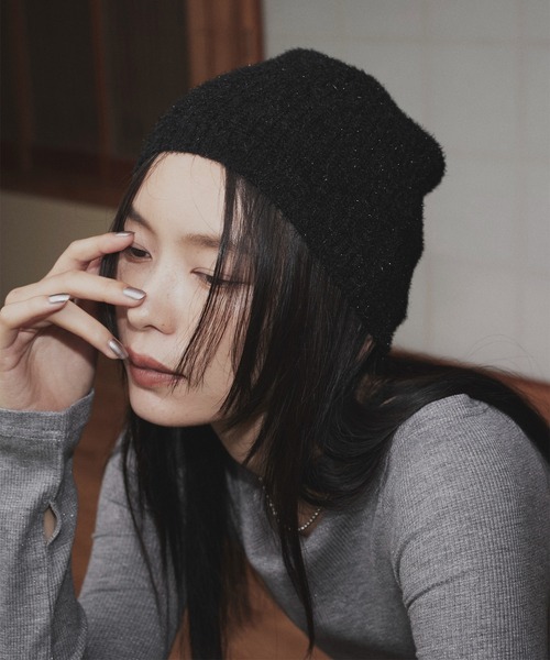 ラメニットビーニー（ニットキャップ/ビーニー）｜hellam（へラム）の