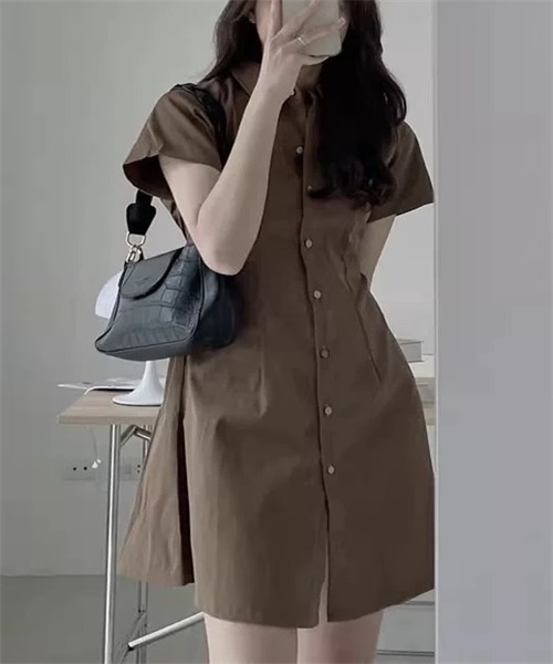 楽天市場】ワンピース 体型カバー コート【ワンピとしてもコート