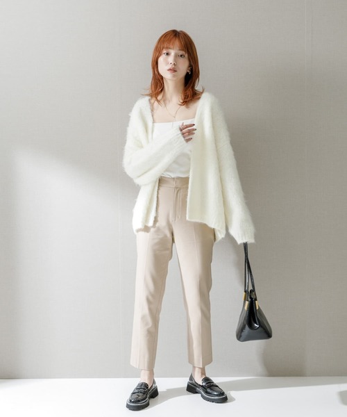 URBAN RESEARCH ROSSO WOMEN（アーバンリサーチ　ロッソ）の「3サイズストレッチスティックパンツ（その他パンツ・レディース・ブラック/ベージュ・38/36/34）」の9枚目の写真