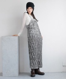 LOWRYS FARM | ウネウネベロアワンピース　143088(ワンピース)