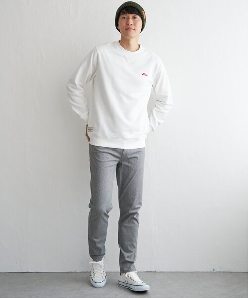 ikka(イッカ)の「URBAN NATURE LIFE アーバンネイチャーライフ スウェットプルオーバ−(スウェット・メンズ・グリーン/ネイビー/ブラック/グレー/オフホワイト・XL/L/M/S)」の7枚目の写真