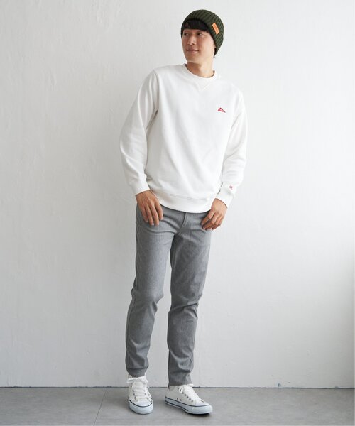 ikka(イッカ)の「URBAN NATURE LIFE アーバンネイチャーライフ スウェットプルオーバ−(スウェット・メンズ・グリーン/ネイビー/ブラック/グレー/オフホワイト・XL/L/M/S)」の8枚目の写真