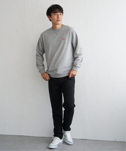 ikka(イッカ)の「URBAN NATURE LIFE アーバンネイチャーライフ スウェットプルオーバ−(スウェット・メンズ・グリーン/ネイビー/ブラック/グレー/オフホワイト・XL/L/M/S)」の10枚目の写真