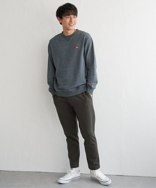 ikka(イッカ)の「URBAN NATURE LIFE アーバンネイチャーライフ スウェットプルオーバ−(スウェット・メンズ・グリーン/ネイビー/ブラック/グレー/オフホワイト・XL/L/M/S)」の14枚目の写真