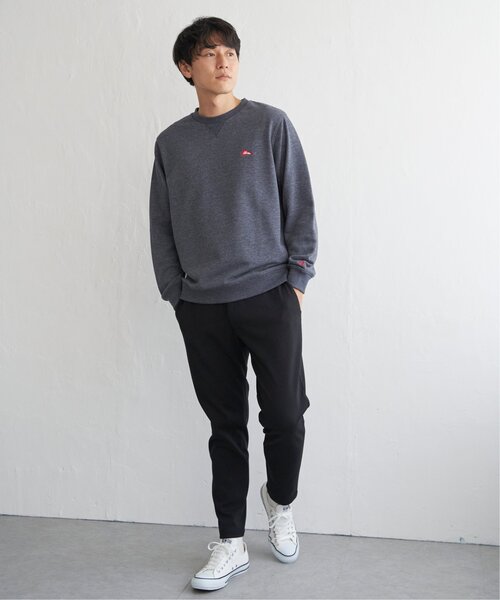 ikka(イッカ)の「URBAN NATURE LIFE アーバンネイチャーライフ スウェットプルオーバ−(スウェット・メンズ・グリーン/ネイビー/ブラック/グレー/オフホワイト・XL/L/M/S)」の16枚目の写真