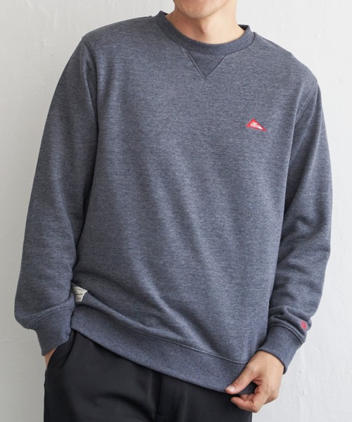 ikka(イッカ)の「URBAN NATURE LIFE アーバンネイチャーライフ スウェットプルオーバ−(スウェット・メンズ・グリーン/ネイビー/ブラック/グレー/オフホワイト・XL/L/M/S)」の1枚目の写真