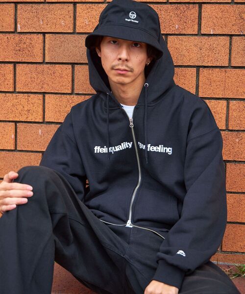 FFEIN（フェイン）の「【FFEIN(フェイン)】センターロゴ刺繍ジップ