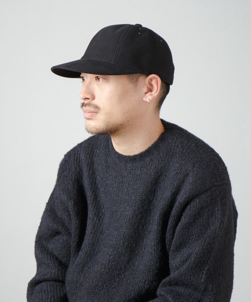 RACAL（ラカル）の「Soft Cotton Dobby-Cloth 8Panel Cap / ソフトコットンドビークロス8パネルキャップ（キャップ・メンズ・アイボリー/ブラック・FREE）」の16枚目の写真