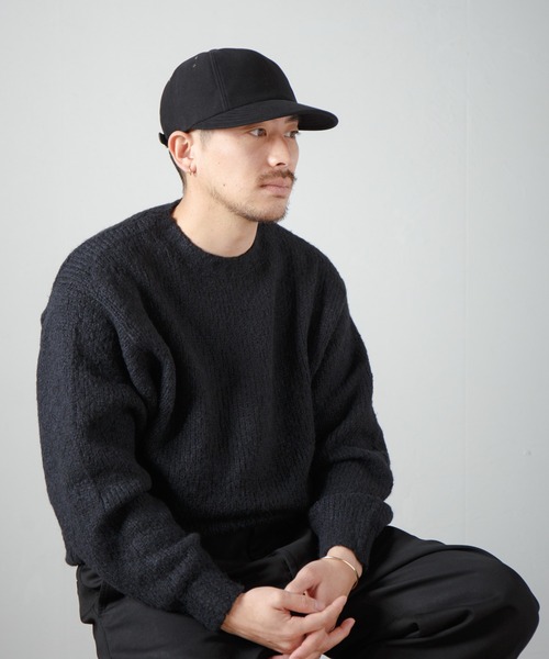 RACAL（ラカル）の「Soft Cotton Dobby-Cloth 8Panel Cap / ソフトコットンドビークロス8パネルキャップ（キャップ・メンズ・アイボリー/ブラック・FREE）」の17枚目の写真