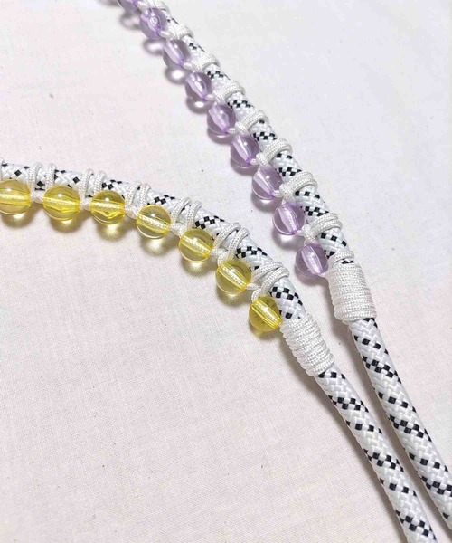 Q（キュー）の「コードビーズショルダー（スマホグッズ・レディース・ホワイト/ブルー/ブラック・ONE SIZE）」の8枚目の写真