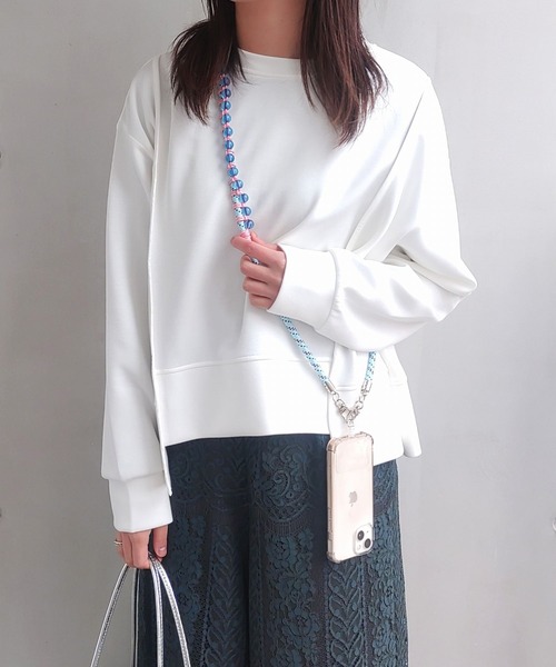 Q（キュー）の「コードビーズショルダー（スマホグッズ・レディース・ホワイト/ブルー/ブラック・ONE SIZE）」の14枚目の写真