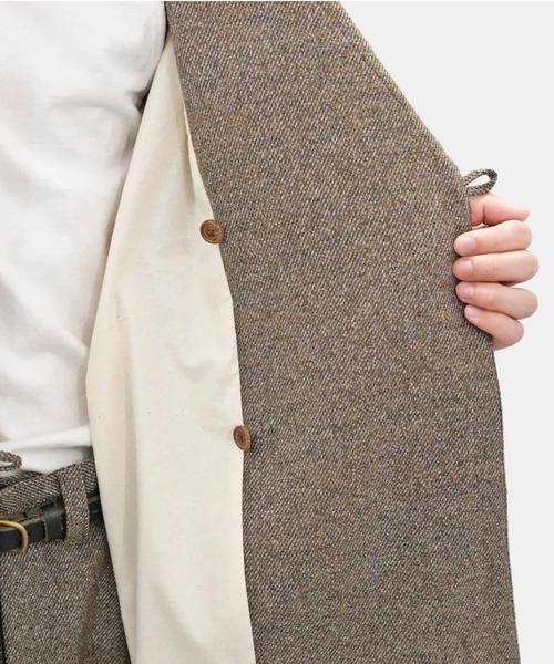 ohta（オータ）の「【ohta】 brown jacket（テーラードジャケット・メンズ・ブラウン・1）」の9枚目の写真