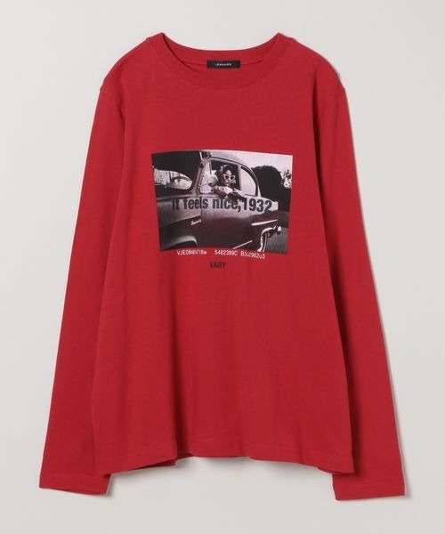 写真・グラフィック T JEANASIS tシャツ フォトアートグラフィックロンTEE/319862