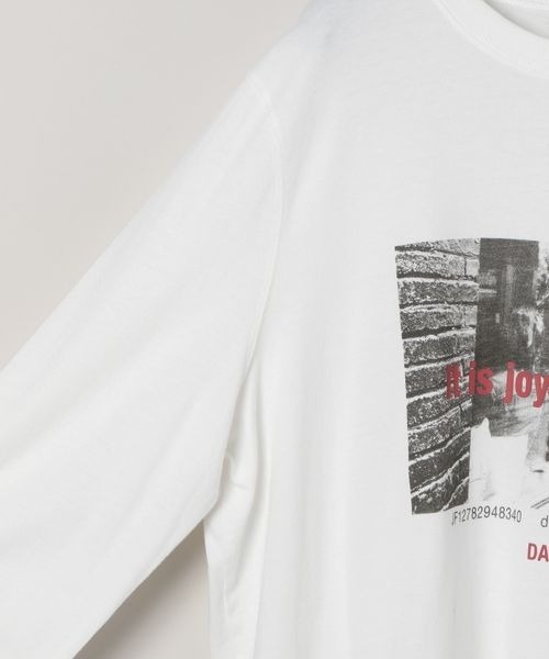 JEANASIS(ジーナシス)の「フォトグラフィックプリントロンTEE/211041(Tシャツ/カットソー・レディース・グレー系その他/ホワイト系その他/レッド系その他・FREE)」の12枚目の写真