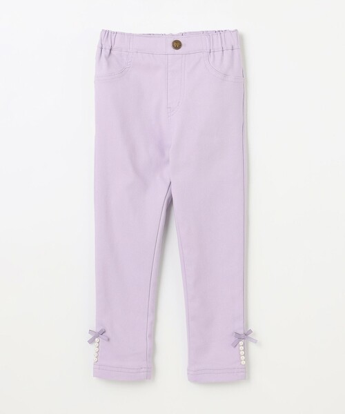 ANY（エニィ）の「7days裏起毛ガーリーパンツ（その他パンツ・キッズ・ベージュ系/ライラック系/ネイビー系・110/120/130）」の12枚目の写真