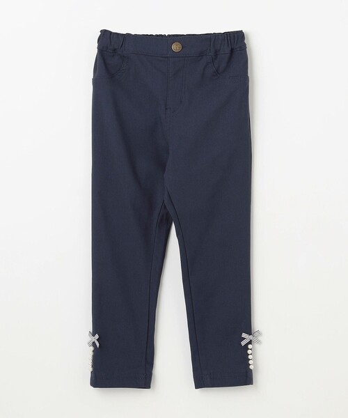 ANY（エニィ）の「7days裏起毛ガーリーパンツ（その他パンツ・キッズ・ベージュ系/ライラック系/ネイビー系・110/120/130）」の9枚目の写真