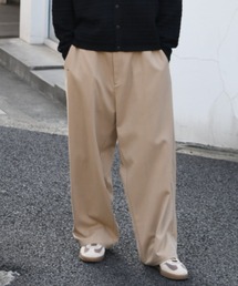 ベーシックワイドパンツ/Wide trousers(ユニセックス)