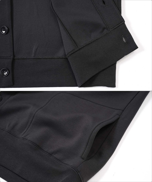 jiggys shop(ジギーズショップ)の「ダブルフェイスウォッシャブルカーディガン(カーディガン/ボレロ・メンズ・チャコールグレー/グレー系その他/ブラック・X-LARGE/LARGE/MEDIUM)」の8枚目の写真