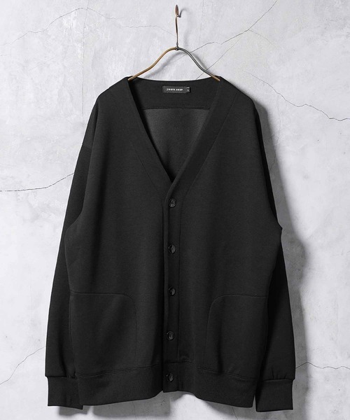 jiggys shop(ジギーズショップ)の「ダブルフェイスウォッシャブルカーディガン(カーディガン/ボレロ・メンズ・チャコールグレー/グレー系その他/ブラック・X-LARGE/LARGE/MEDIUM)」の20枚目の写真