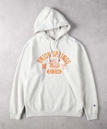 Champion(チャンピオン)【メンズ】「Washed Out」ヴィンテージプリントパーカー
