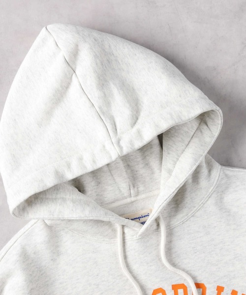 Champion(チャンピオン)の「【Champion】ヴィンテージプリントパーカー(パーカー・メンズ・ブラウン/グリーン/ネイビー/キナリ/ブラック・LL/S/M/L/XL)」の12枚目の写真