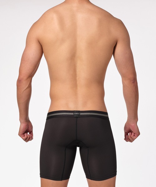 TOOT（トゥート）の「BASIC/ReNEW TOOT MESH plus LONG（ボクサーパンツ・メンズ・ダークグレー/ネイビー/ブラック・LARGE/MEDIUM/SMALL/X-LARGE）」の5枚目の写真