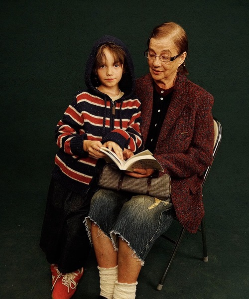 ストライプニットカーディガン KS0670【Moromoro2】【2024AW】（ニット