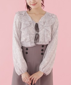 PRANK PROJECT クラッシュベロアレースキャミソール クラッシュベロアレースキャミ / Crushed Velour Lace Camisole