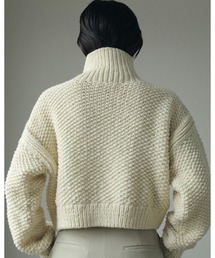 anuke（アンヌーク）の「Wool Zip Knit（ニット/セーター）」 - WEAR