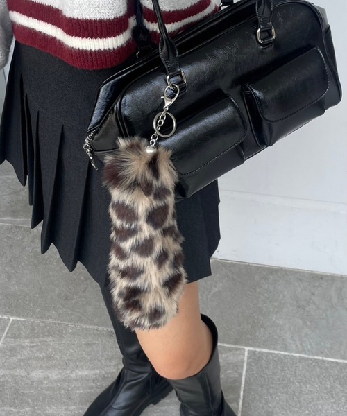 WEGO（ウィゴー）の「WEGO/総柄しっぽキーホルダー（キーホルダー・レディース・その他10/その他11/その他1/その他2/その他12/その他6・FREE）」の3枚目の写真