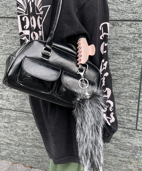 WEGO（ウィゴー）の「WEGO/総柄しっぽキーホルダー（キーホルダー・レディース・その他10/その他11/その他1/その他2/その他12/その他6・FREE）」の4枚目の写真