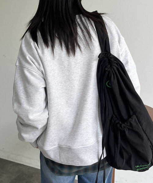 CPCM（シーピーシーエム）の「アソート裏起毛サガラ刺繍スウェット（Tシャツ/カットソー・レディース・グレー/チャコールグレー/グレー系その他/レッド系その他/ブルー系その他/グレー系その他2・FREE）」の11枚目の写真