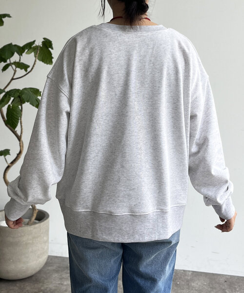 CPCM（シーピーシーエム）の「アソート裏起毛サガラ刺繍スウェット（Tシャツ/カットソー・レディース・グレー/チャコールグレー/グレー系その他/レッド系その他/ブルー系その他/グレー系その他2・FREE）」の16枚目の写真