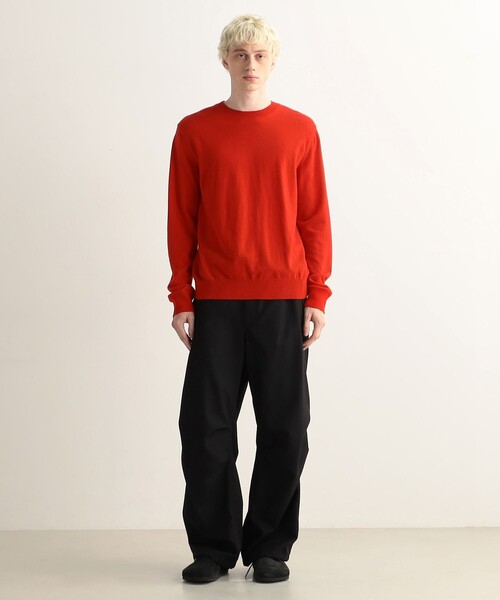 セール】エクストラファインウール クルーネックプルオーバー（ニット