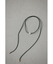 STYLEMIXER | holiday パールフェイクレザーチョーカー(ネックレス)