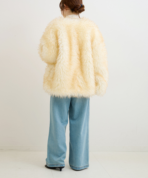 U by SPICK&SPAN（ユーバイスピックアンドスパン）の「フェイクファー