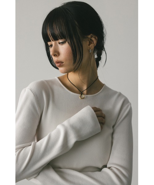 STYLEMIXER（スタイルミキサー）の「コードモチーフネックレス（ネックレス・レディース・ゴールド/シルバー・FREE）」の9枚目の写真