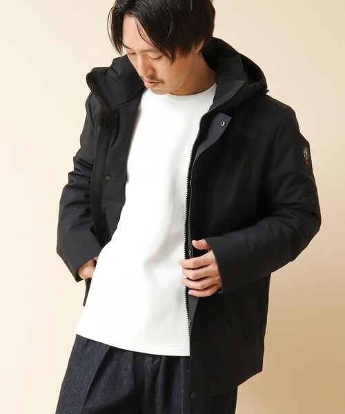 CAPEHORN(ケープホーン)の「【CAPE HORN/ケープホーン】COCKBURN ダウンジャケット(ダウンジャケット/コート・メンズ・ブラック・48/50)」の2枚目の写真
