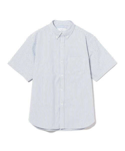 B:MING by BEAMS（ビーミングバイビームス）の「＜ビジカジ対応＞吸水速乾 オックス ボタンダウン ショートスリーブ シャツ 25SS（シャツ/ブラウス・メンズ・サックスブルー/オフホワイト/その他・M/S/L/XL）」の20枚目の写真