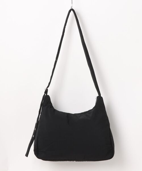 3.3 Field Trip （3.3フィールドトリップ）の「【UNISEX】3.3 Field Trip／ポケット付き ナイロンバッグ（ショルダーバッグ・レディース・ブラック/アイボリー・0）」の18枚目の写真