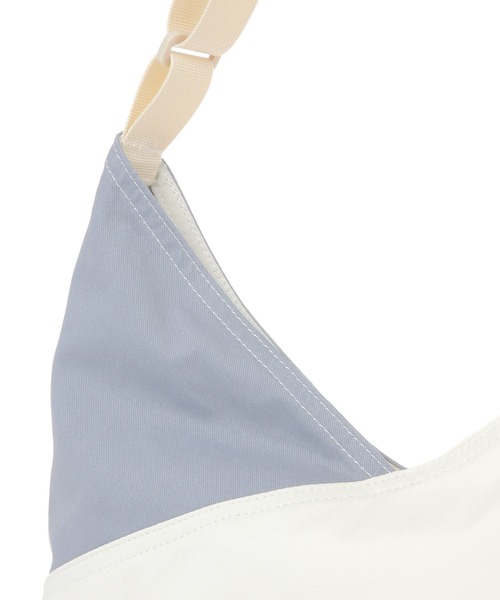 niko and...（ニコアンド）の「オリジナルニコロゴ切り替えトートバッグ（トートバッグ・レディース・カーキ/アイボリー・0）」の11枚目の写真