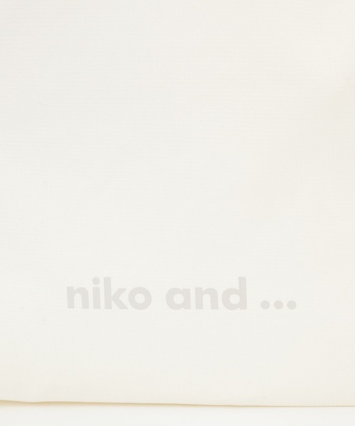 niko and...（ニコアンド）の「オリジナルニコロゴ切り替えトートバッグ（トートバッグ・レディース・カーキ/アイボリー・0）」の9枚目の写真