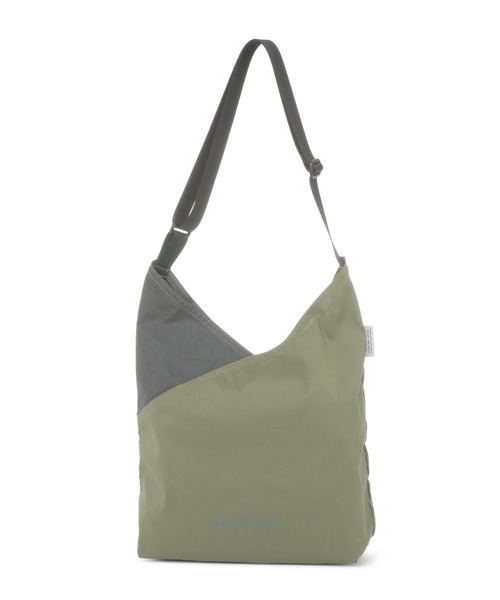 niko and...（ニコアンド）の「オリジナルニコロゴ切り替えトートバッグ（トートバッグ・レディース・カーキ/アイボリー・0）」の16枚目の写真