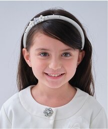 kate spade new york kids（ケイトスペードニューヨーク）の「フラワーカチューシャ（その他ヘアアクセサリー・キッズ）」
